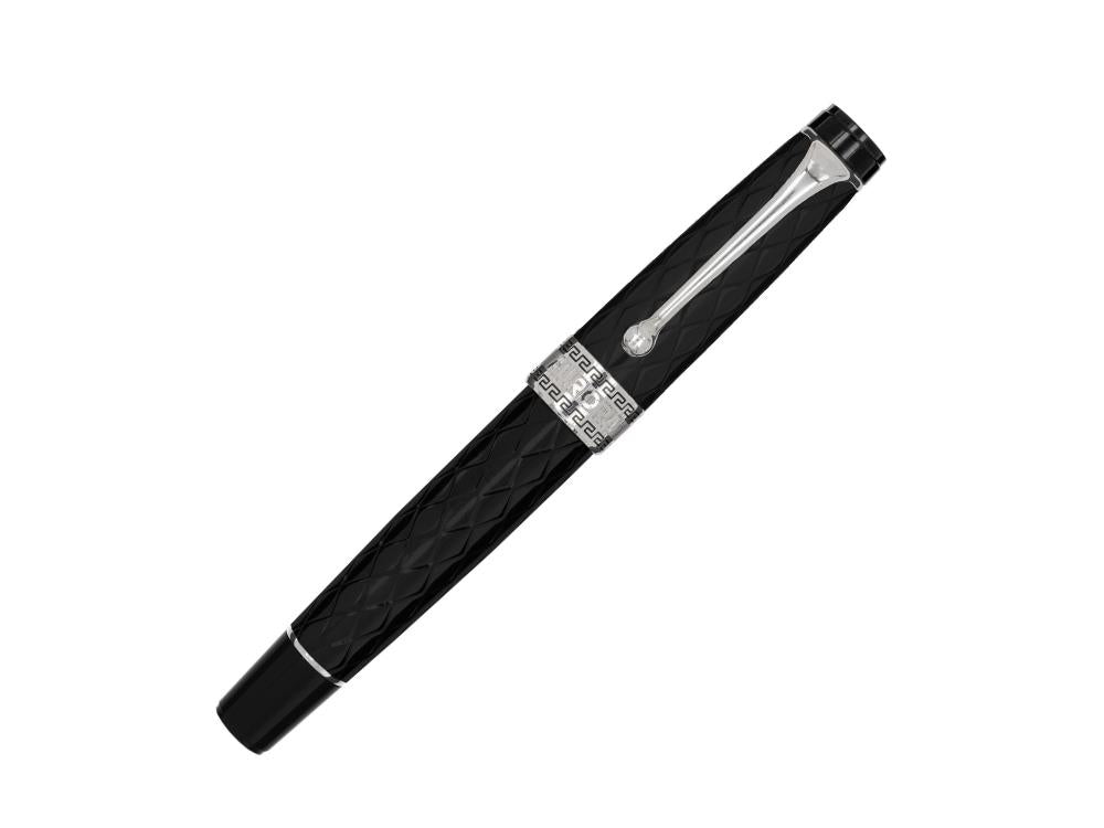 Aurora Optima Rombo Guilloché Roller, 975-CRBN