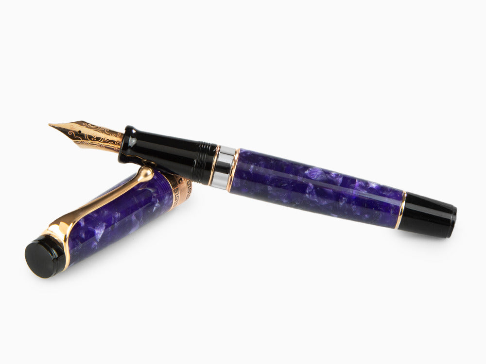 Aurora Optima Füllfederhalter, Auroloide, Veilchenblau, 996-VI