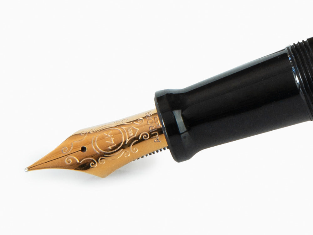 Aurora Optima Füllfederhalter, Auroloide, Blau, Vergoldet, 996B