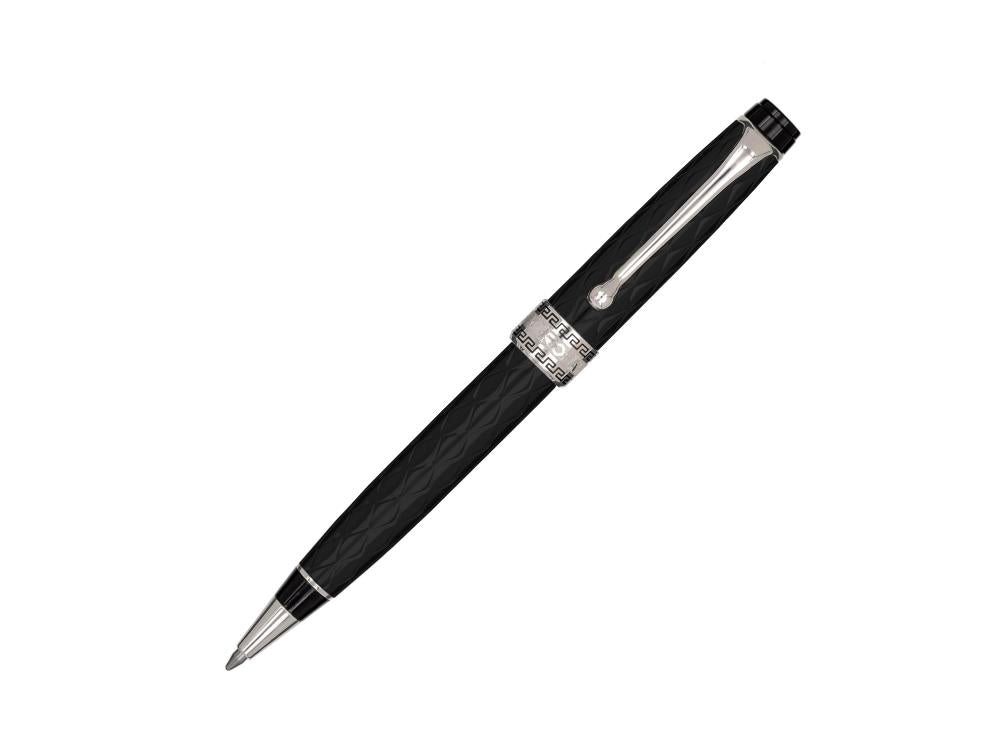 Aurora Optima Rombo Guilloché Kugelschreiber, 998-CRBN