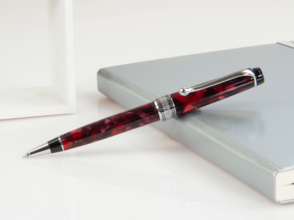 Aurora Optima Kugelschreiber, Auroloide, Verchromte Akzente, 998-CXA