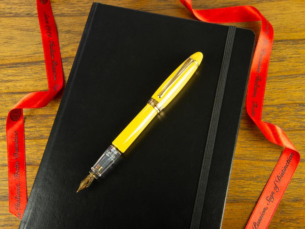 Aurora Ipsilon Demo colors OTTIMISTA Füllfederhalter, Gelb, B09-DY