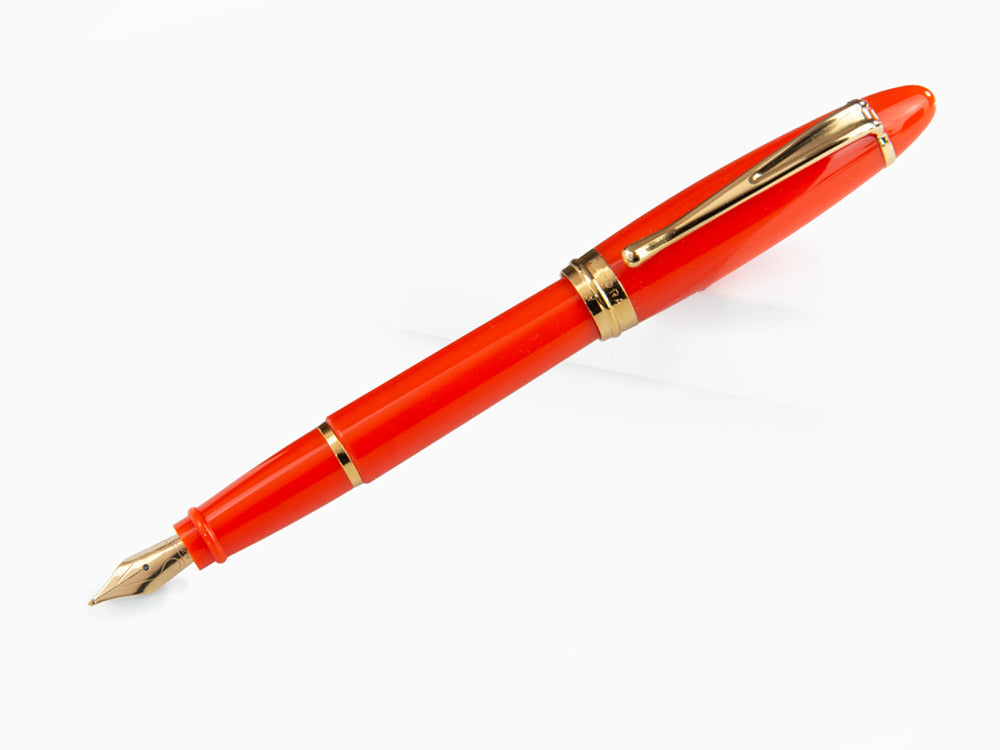 Aurora Ipsilon Autumn Füllfederhalter, Edelharz, Orange, Gold, B11-DO