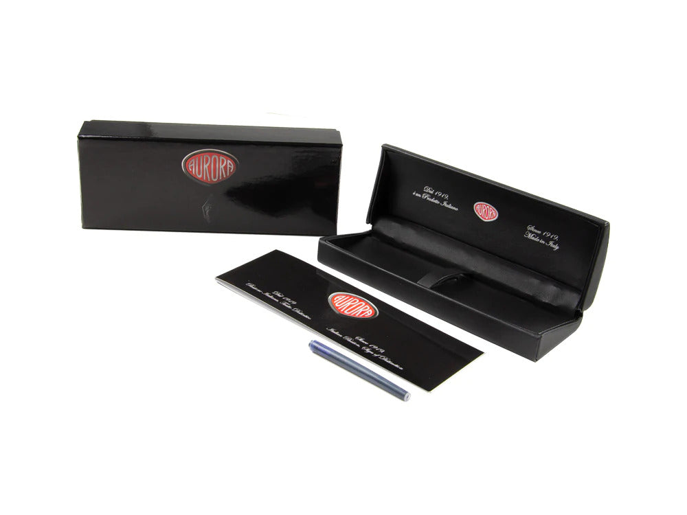 Aurora Ipsilon Autumn Kugelschreiber, Edelharz, Vergoldet, Orange, B31-DO