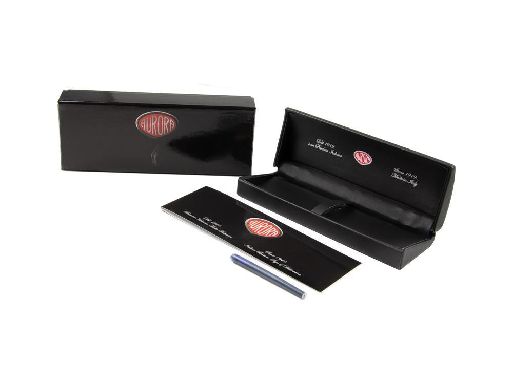 Aurora Ipsilon Kugelschreiber, Edelharz, Vergoldete Beschläge, B33T