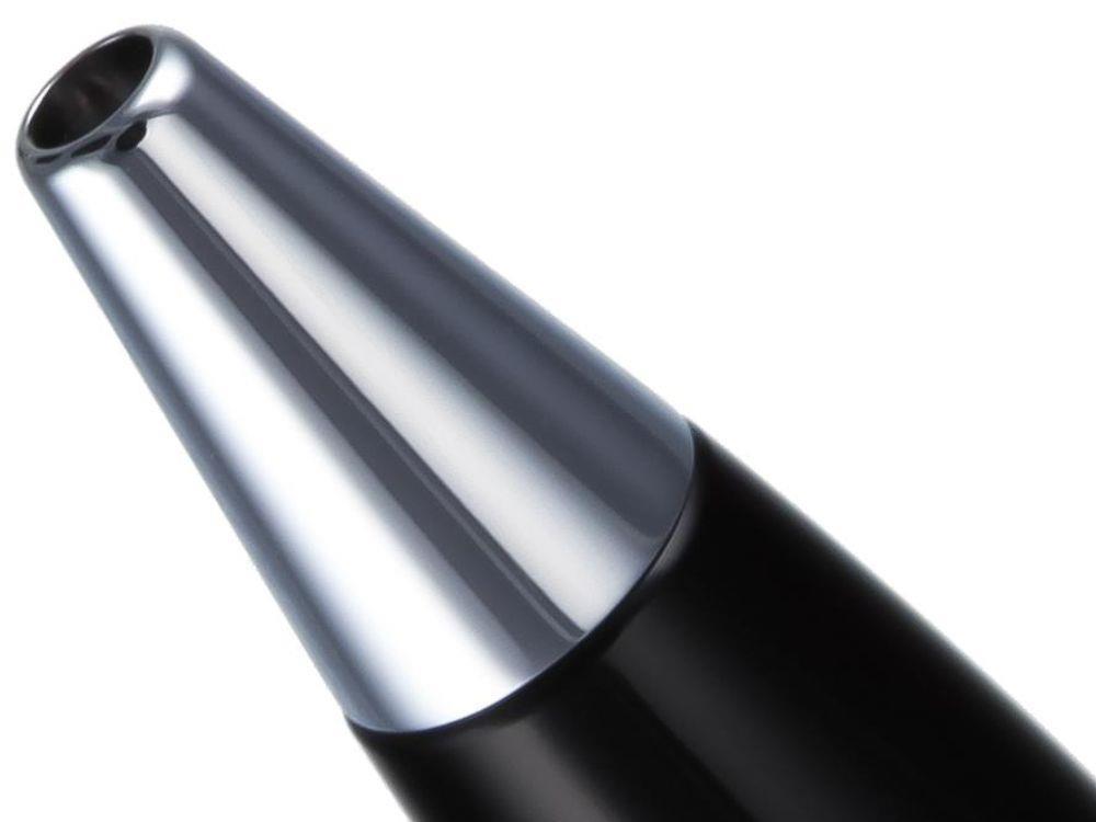 Aurora Ipsilon Kugelschreiber, Edelharz, Verchromte Akzente, Schwarz, B34CQN