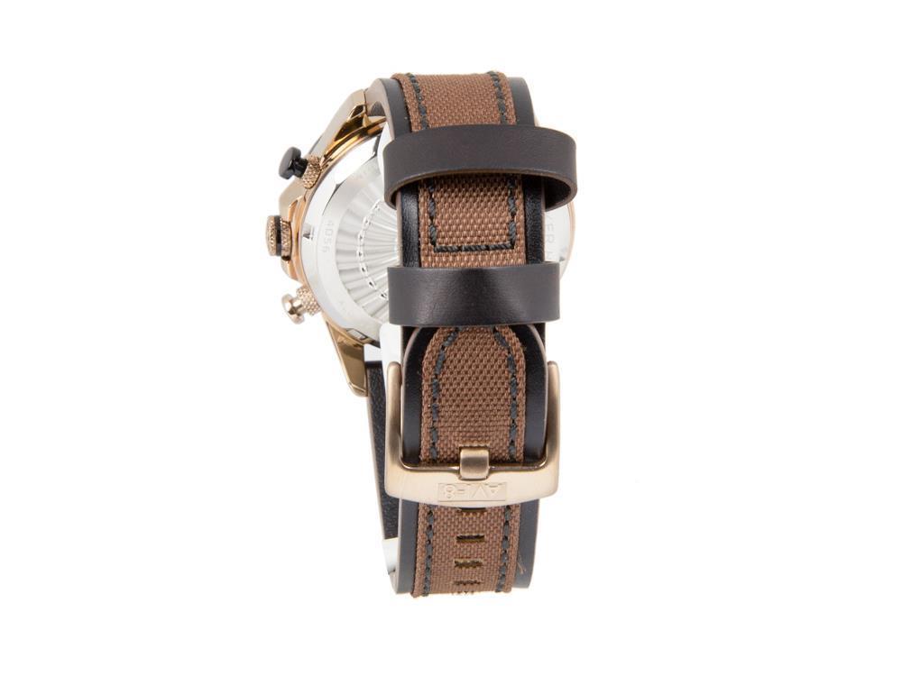 AVI-8 Hawker Harrier II Quartz Uhr, PVD Gold, Schwarz, 43 mm, AV-4056-06