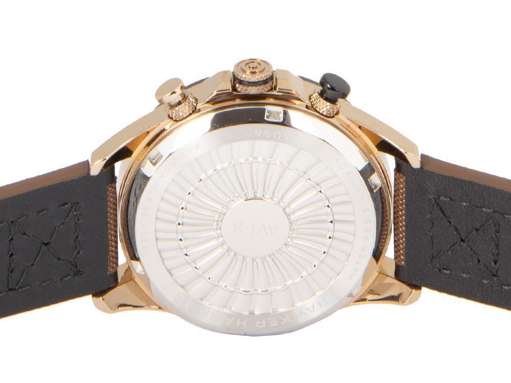 AVI-8 Hawker Harrier II Quartz Uhr, PVD Gold, Schwarz, 43 mm, AV-4056-06