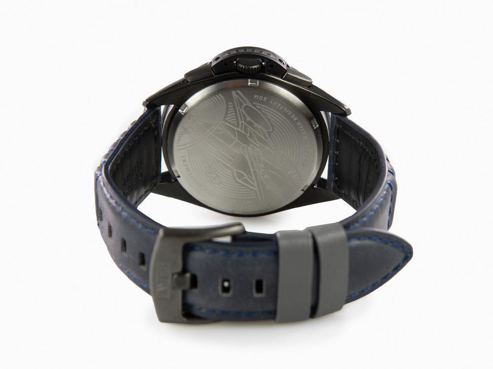 AVI-8 P-51 Mustang Blakeslee Chronograph Air Blue Quartz Uhr, AV-4077-04