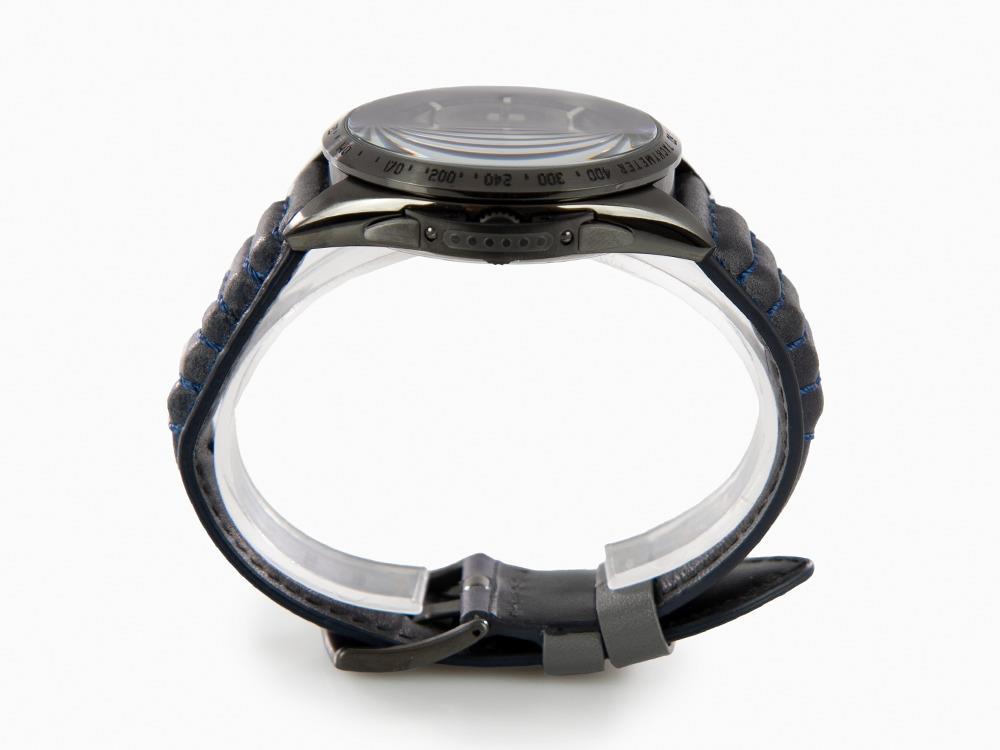 AVI-8 P-51 Mustang Blakeslee Chronograph Air Blue Quartz Uhr, AV-4077-04