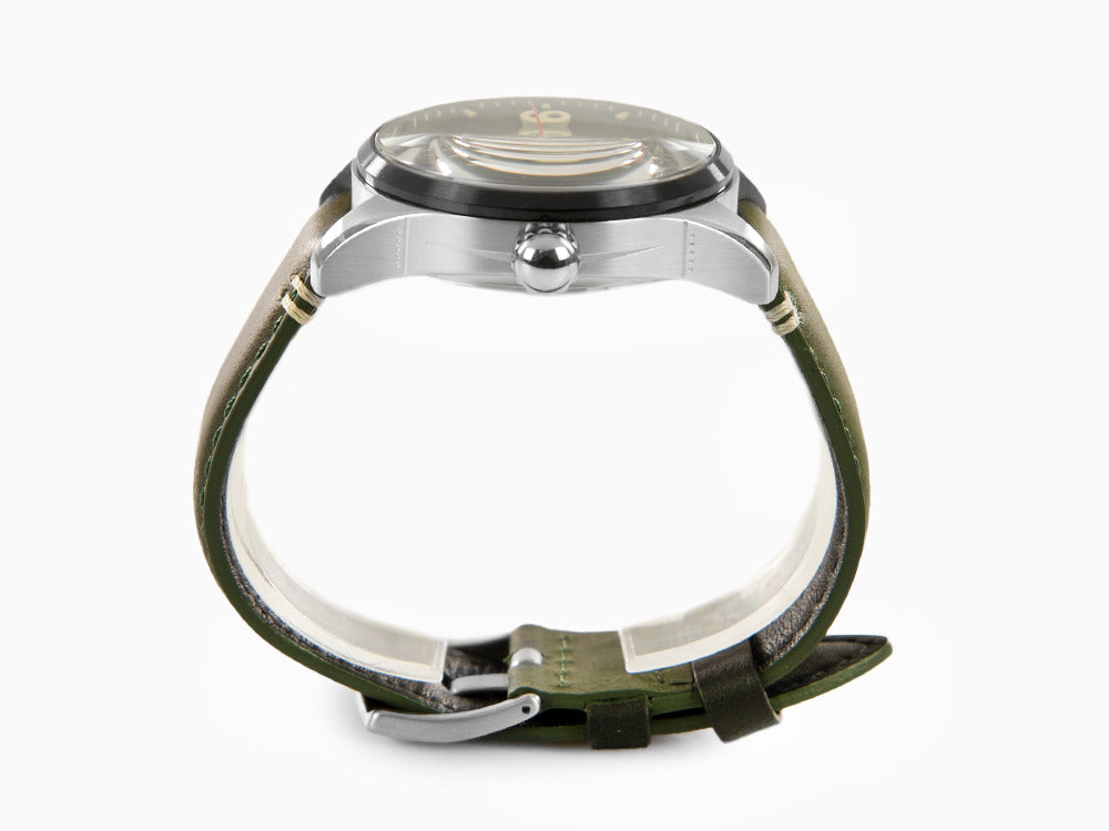 AVI-8 Spitfire Smith Reading Automatik Uhr, Grün, 42 mm, AV-4090-03