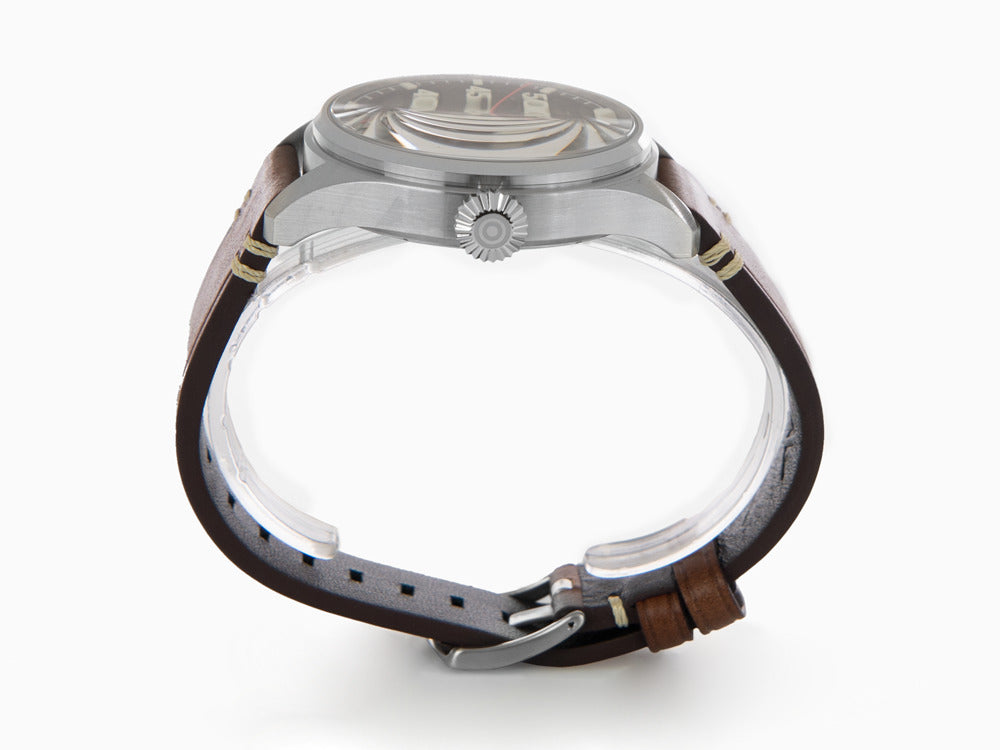 AVI-8 Hawker Hurricane Clowes Wittering Automatik Uhr, Schwarz, 46mm, AV-4097-01