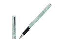 Aurora Magellano Füllfederhalter, Lack, Verchromte Akzente, Blau, A18CA - Nib F