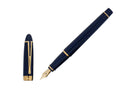 Aurora Ipsilon De Luxe Füllfederhalter Blauer Harz - Nib BB