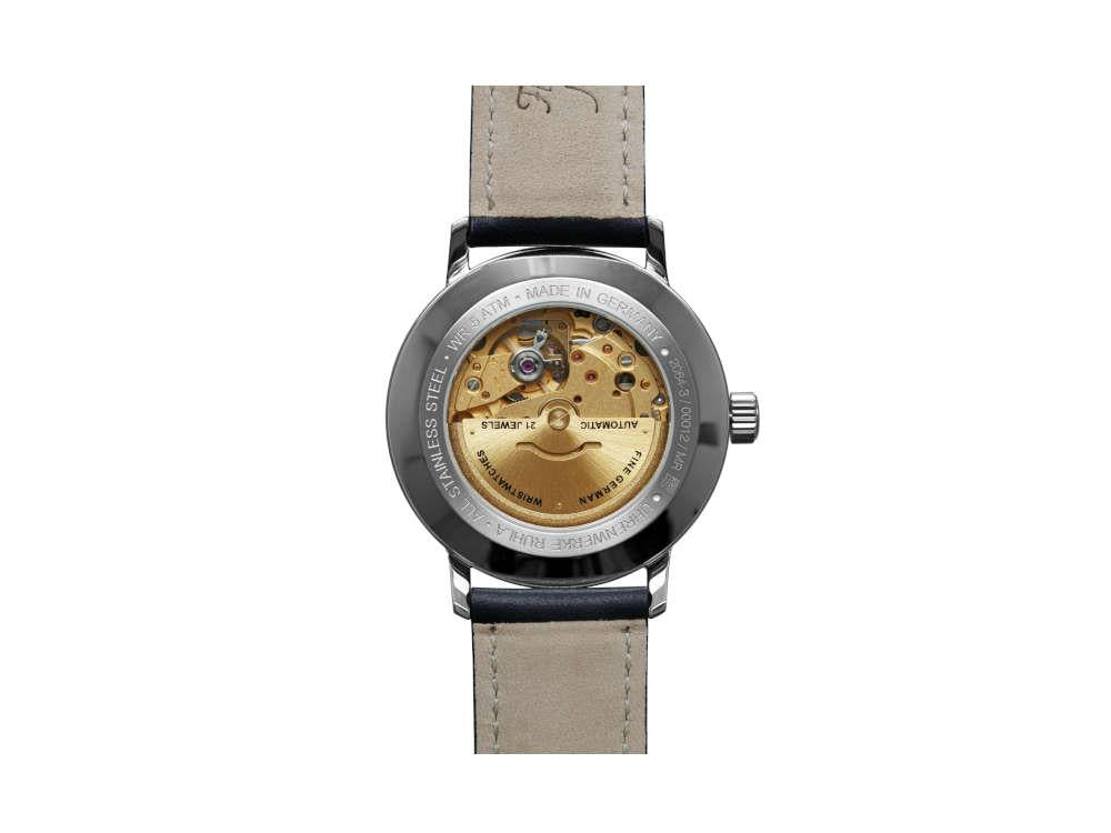 Bauhaus Aviation Dessau Automatik Uhr, Blau, 40 mm, Miyota 8215, 2064-3