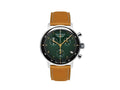 Bauhaus Aviation Dessau Quartz Uhr, Grün, 41 mm, Chronograph, Tag, 2096-4