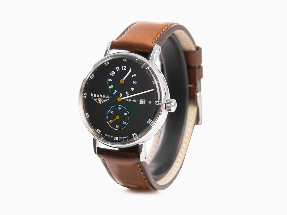 Bauhaus Automatik Uhr, Grün, 41 mm, Tag, 2126-4