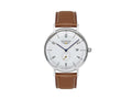 Bauhaus Pure Quartz Uhr mit kleiner Sekunde, Weiss, 41 mm, 2134-1