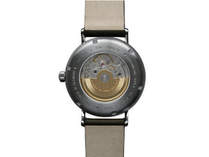 Bauhaus Automatik Uhr, Beige, 41 mm, Tag, 2152-1