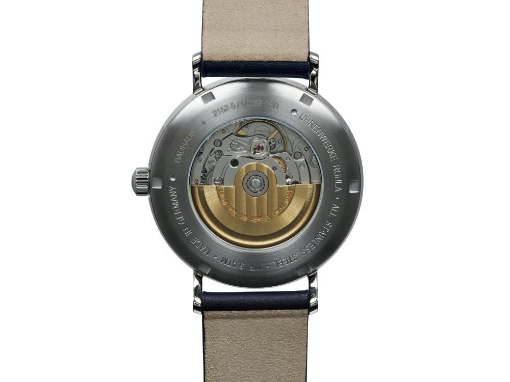 Bauhaus Automatik Uhr, Beige, 41 mm, Tag, 2152-5