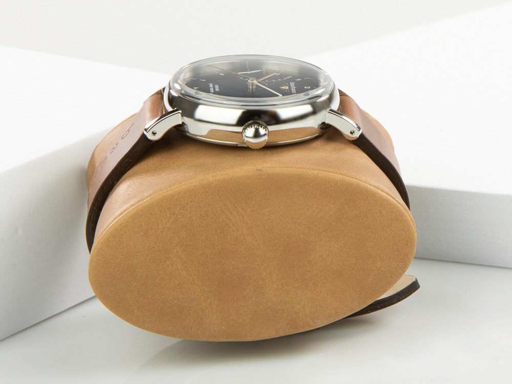 Bauhaus Automatik Uhr, Blau, 41 mm, Tag, 2160-3