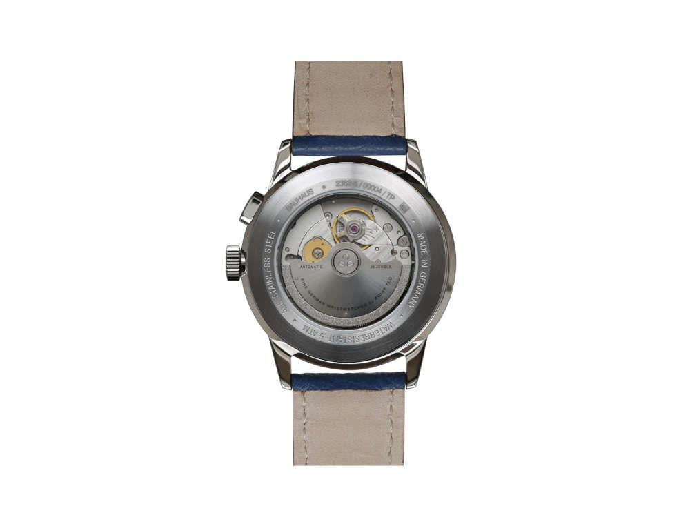 Bauhaus Aviation G38 Dessau Automatik Uhr, Blau, 42 mm, Miyota 9100, 2362-3