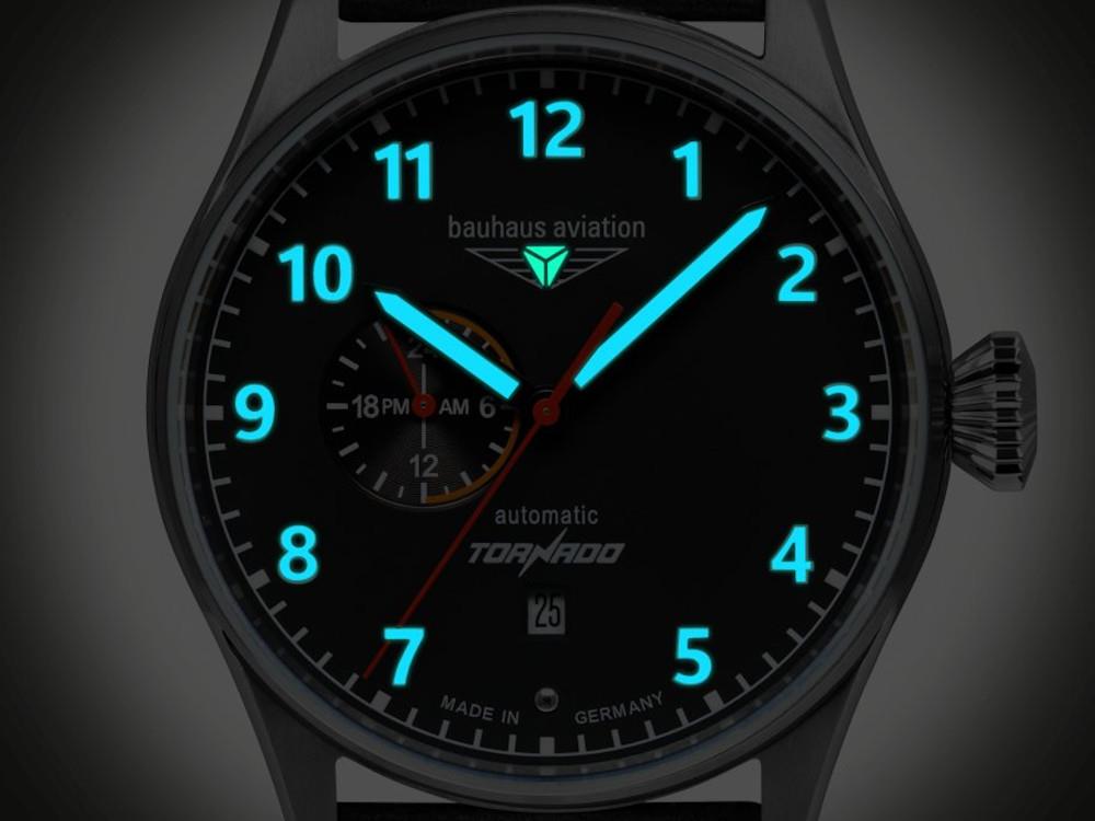 Bauhaus Aviation Tornado Automatik Uhr, 42 mm, Tag, 2764-2