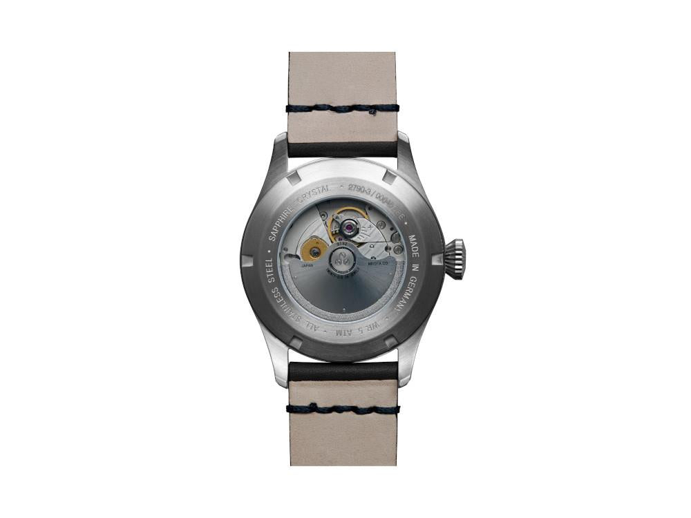 Bauhaus Aviation Tornado Automatik Uhr, Schwarz, 42 mm, Tag, 2790-3
