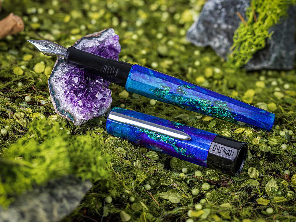 Benu Euphoria Tropical Voyage Füllfederhalter, Blau, 05.1.01.5.0