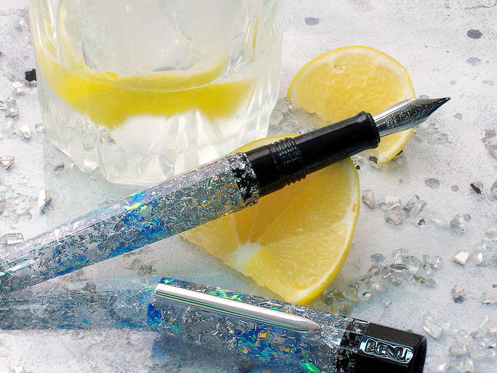 Benu Euphoria Vodka On The Rocks Füllfederhalter, Silber, 05.2.10.5.0