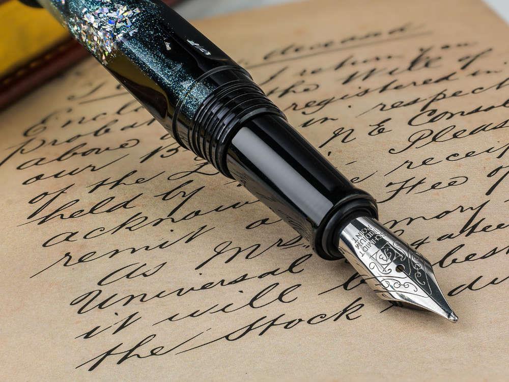 Benu Talisman Edelweiss Füllfederhalter, Türkisblau, 19.2.06.5.0