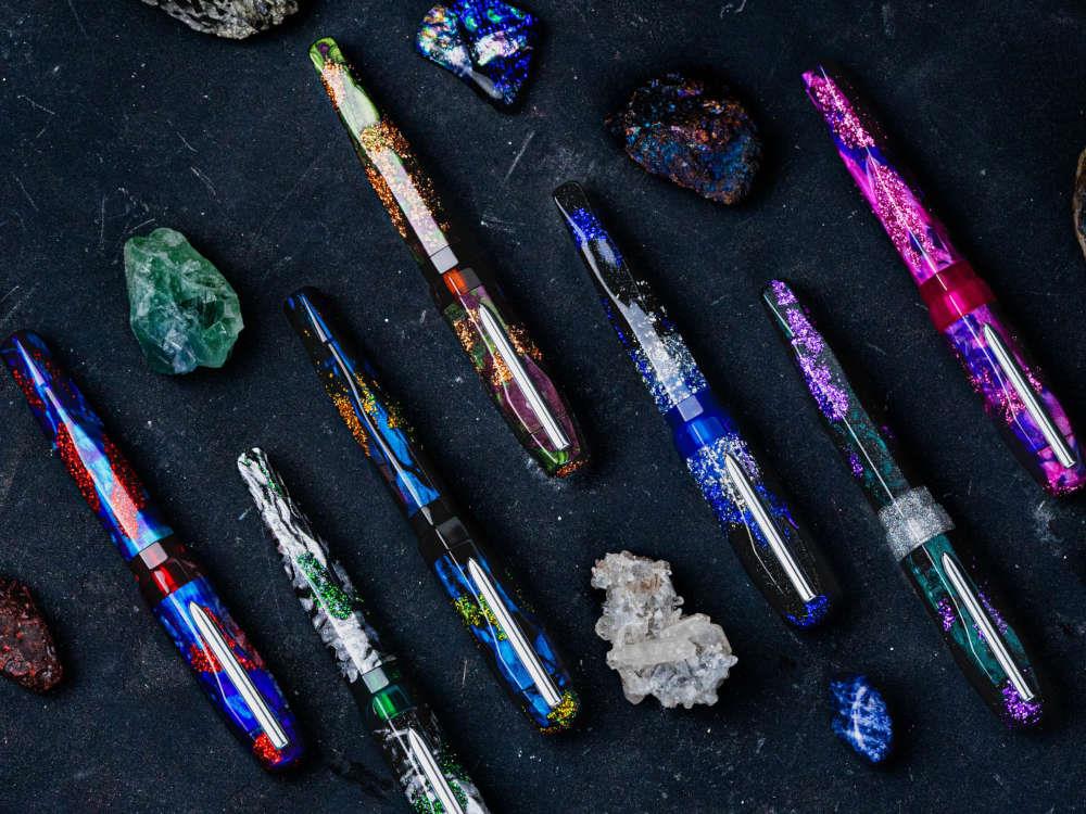 Benu AstroGem Midas Füllfederhalter, Braun, 22.2.07.5.0