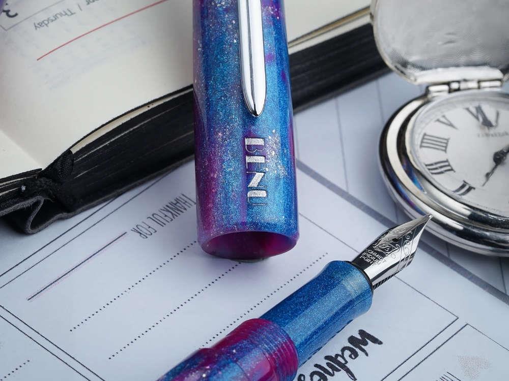 Benu DailyMate ⁠Joyful Saturday Füllfederhalter, Blau, 23.2.06.5.0