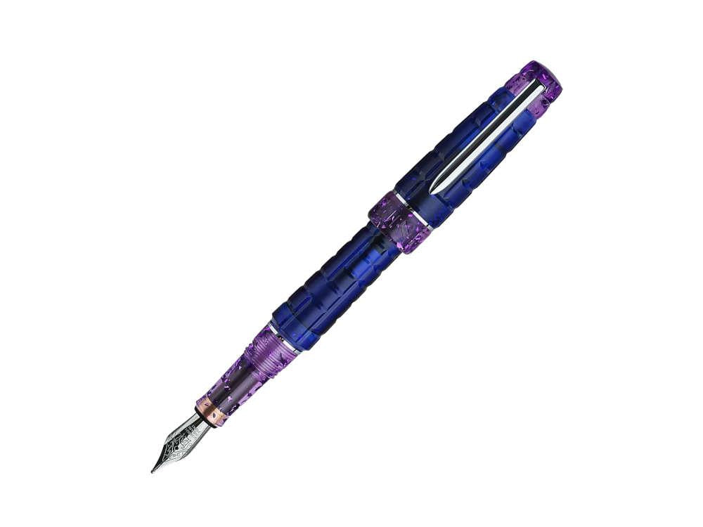 Benu Tessera Tanzanite Füllfederhalter, Edelharz, Violett, 25.2.2.5.0