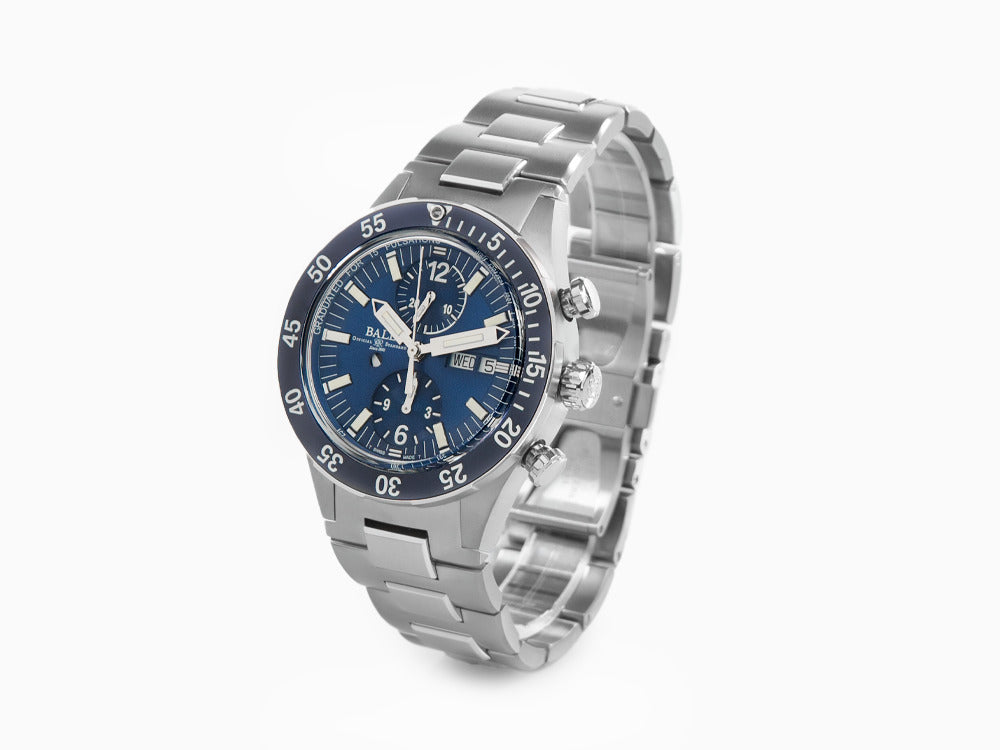 Ball Roadmaster Rescue Chronograph Automatik Uhr, Blau, L.E., DC3030C-S1-BE