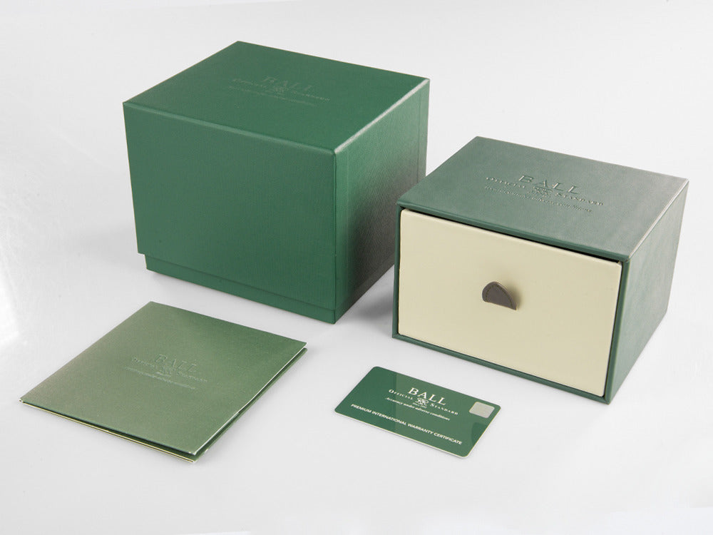 Ball Roadmaster Rescue Chronograph Automatik Uhr, Grün, LE, DC3030C-S2-GR