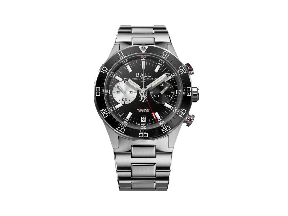 Ball Roadmaster M Chronograph LE Automatik Uhr, 41 mm, DC3180C-S1CJ-BK