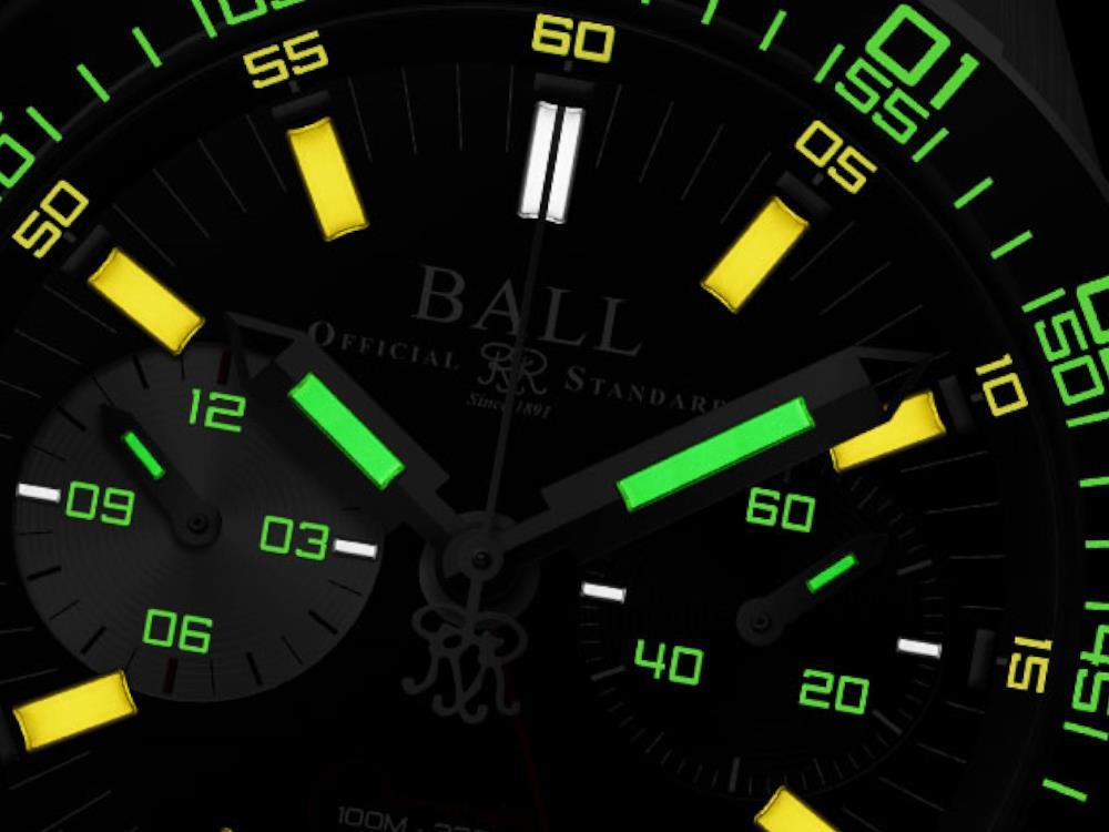 Ball Roadmaster M Chronograph LE Automatik Uhr, 41 mm, DC3180C-S1CJ-BK