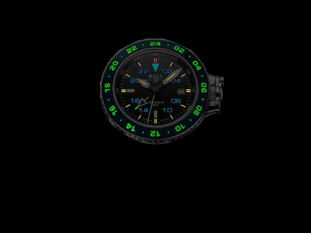 Ball Engineer Hydrocarbon AeroGMT II Automatik Uhr, 42 mm, DG2018C-P11C-BK