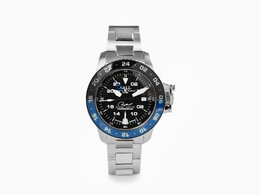 Ball Engineer Hydrocarbon AeroGMT II Automatik Uhr, 42 mm, DG2018C-S10C-BE