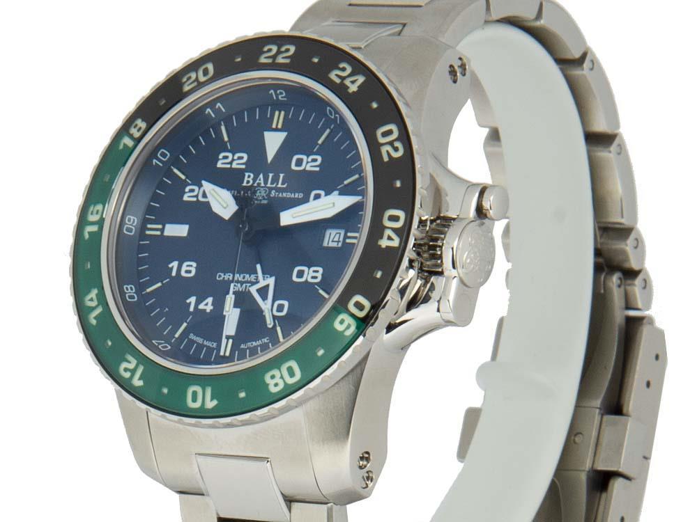 Ball Engineer Hydrocarbon AeroGMT II Automatik Uhr, 42 mm, DG2018C-S11C-BE