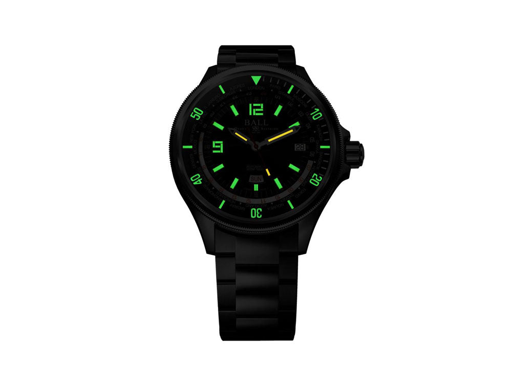 Ball Engineer Master II Diver Worldtimer Automatik Uhr, COSC, DG2232A-PC-BE