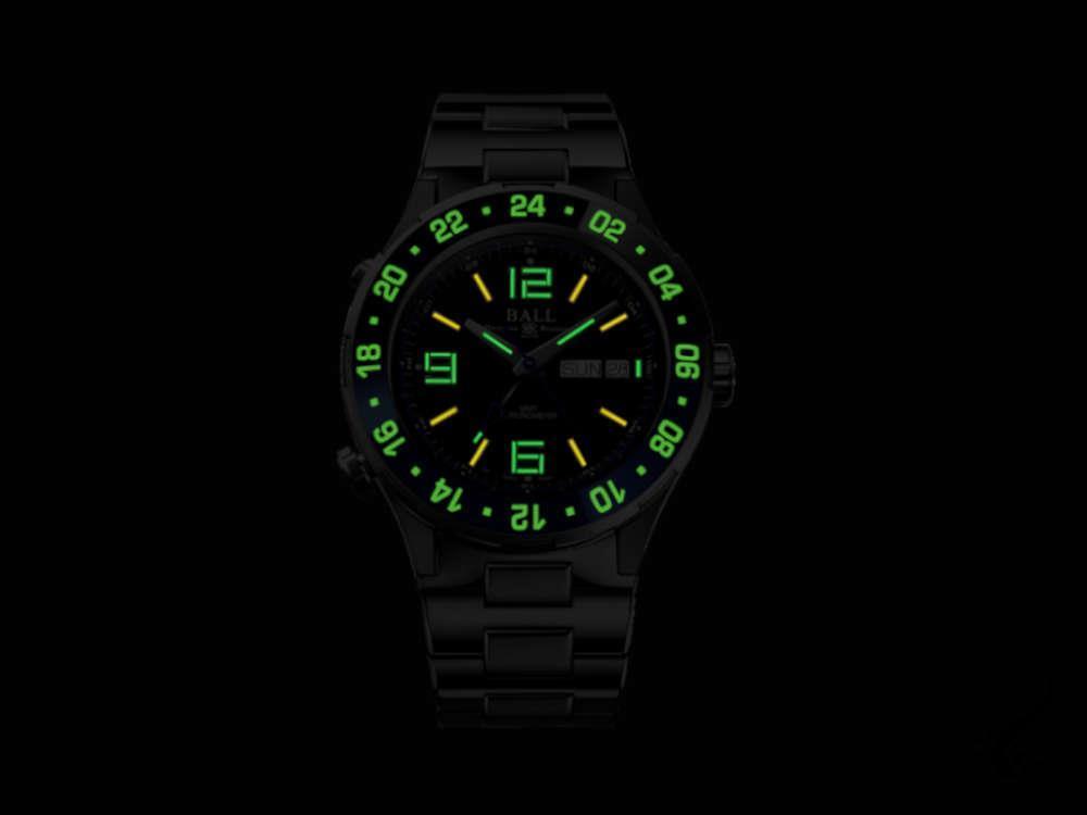 Ball Roadmaster Marine GMT Automatik Uhr, Limitierte Edition, DG3000A-S1CJ-BK