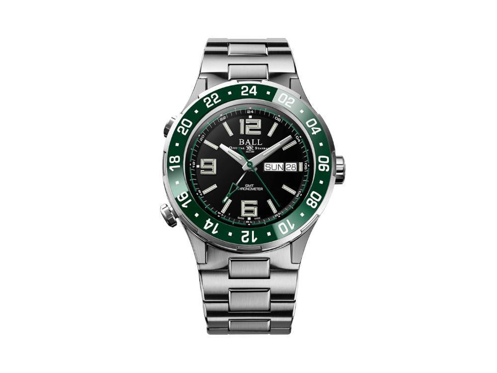 Ball Roadmaster Marine GMT Automatik Uhr, Limitierte Edition, DG3000A-S5C-BK