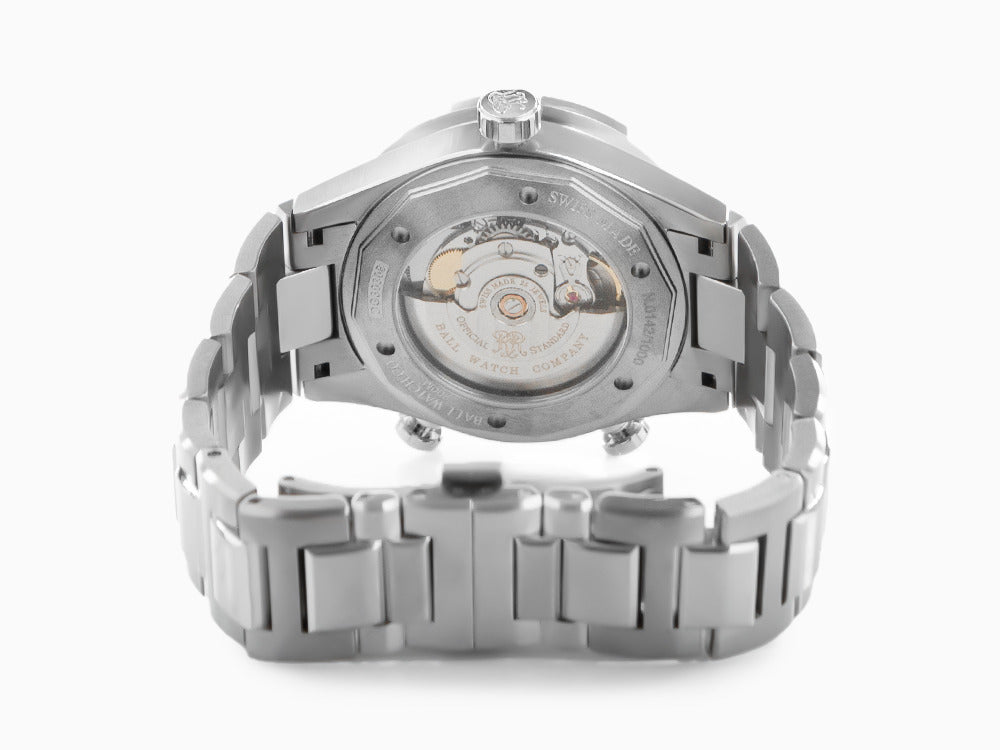 Ball Roadmaster Marine GMT Automatik Uhr, Schwarz, 40 mm, GMT, DG3030B-S2C-BK