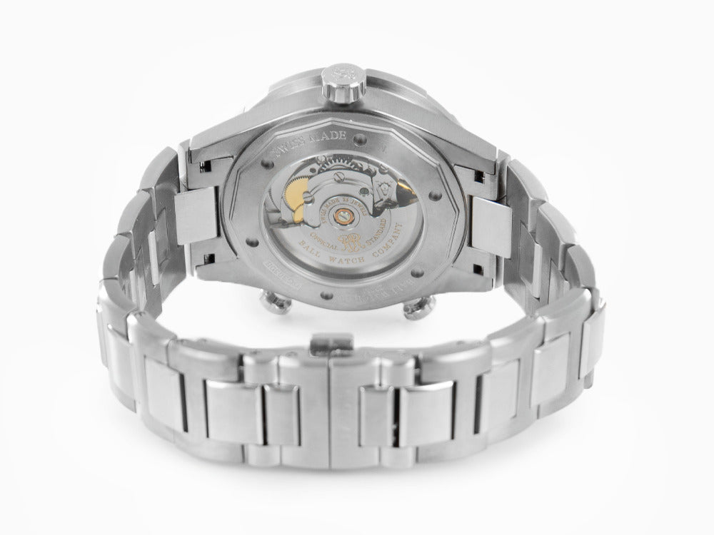 Ball Roadmaster Marine GMT Automatik Uhr, Limitierte Ed., COSC, DG3030B-S4C-BK