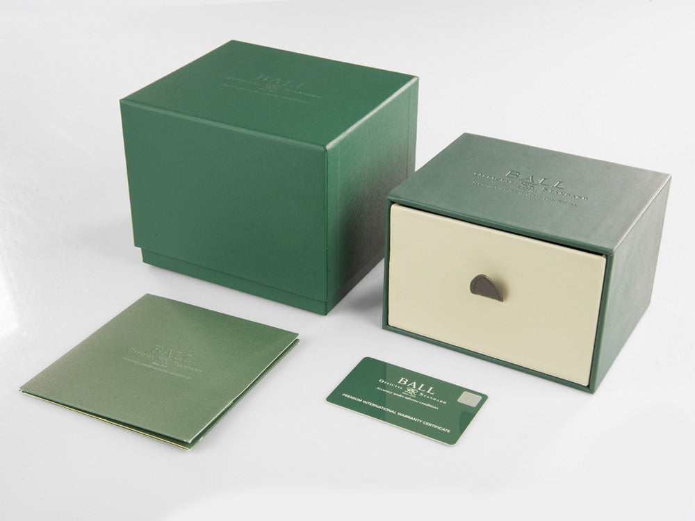 Ball Roadmaster Pilot GMT Automatik Uhr, Blau, 40 mm, Lim. Ed., DG3038A-S2C-BE