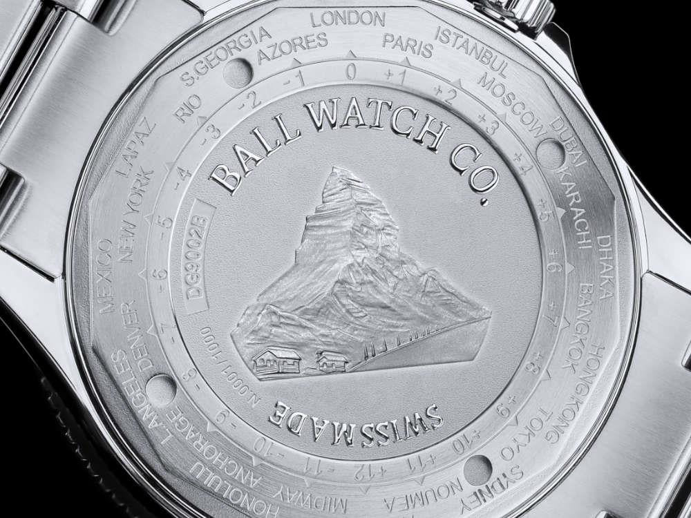 Ball Engineer III Outlier GMT Automatik Uhr, Schwarz, 40 mm, DG9002B-S2C-BK