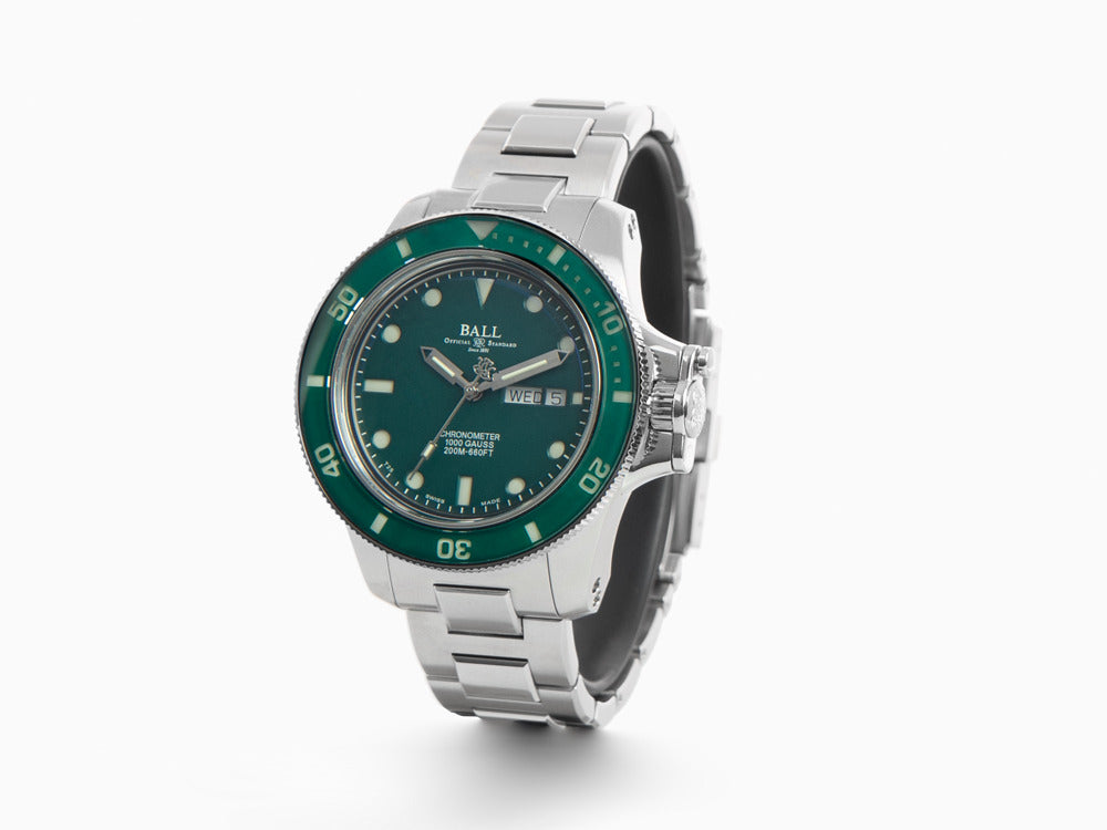 Ball Engineer Hydrocarbon Original Automatik Uhr, Grün, 43 mm, DM2218B-S2CJ-GR