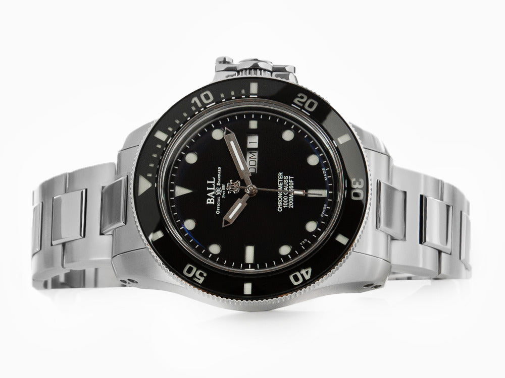 Ball Engineer Hydrocarbon Original Automatik Uhr, Schwarz, 43 mm, DM2218B-SCJ-BK